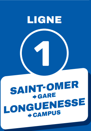 Saint-Omer (Gare) - Longuenesse (Campus)