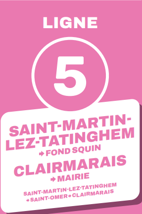 Clairmarais (Mairie) - Saint-Martin-lez-Tatinghem (Emmaüs/Mairie)